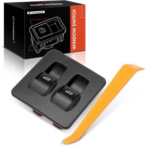 A-Premium Power Window Switch Compatible with Ford Transit Connect 2010-2017, Front Side, Replace# 9T1Z14529A, 9T1Z-14529-A