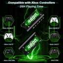 Ponkor Rechargeable Battery Packs for Xbox Series X|S/Xbox One, 2x4800mWh Batteries with High-Speed Charging Station for Xbox One S/Xbox One X/Xbox One Elite Controller