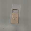 TORRAS Q3 Silicone 360 Spin for iPhone 17 Pro Case with Stand, Fit for MagSafe, Magnetic Ring Kickstand with Camera Control, Liquid Silicone Rubber Soft Phone Case for iPhone 17 Pro 6.3'', Dune Beige