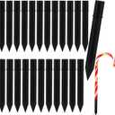 24 Pcs Replacement Stakes for Christmas Candy Cane Lights Outdoor, Pathway Markers Lights Spike Replacer for Pathway Lights Accessories (0.68'*6.05')