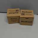 Kwikset Tylo Dummy Door Knob, Single Sided Handle for Closets, French Double Doors, and Pantry, Satin Nickel Non-Turning Interior Push/Pull Door Knob, with Microban Protection (2 Pack)