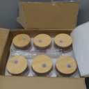 6Pcs Pink Bow Glass Cups with Lids and Straws 16oz Pink Cute Coquette Ribbon Drinking Glasses Cups Iced Coffee Cup for Women Girls Friend Bridesmaid Coffee Tumbler Birthday Party Gifts