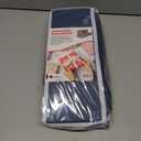 HOLDN STORAGE Premium Wrapping Paper Storage Container - Durable 600D Tear-Proof, Fits 27 Rolls Gift Wrap, Extra Pockets for Ribbons & Bows, Underbed Storage - Ideal for Holiday Christmas, Blue