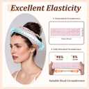 AWAYTR 6Pcs Wide Headbands for Women Non Slip Soft Elastic Hair Bands for Women's Hair for Workout Sports