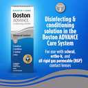 Boston Advance Conditioning Solution, Conditions & Wets Rigid Gas Permeable (RGP) Lens for Comfortable Wear, 3.5 Fl Oz (Pack of 2), Best By:  08/01/2028