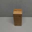 Embossed Copper Water Bottle 17 Oz with Lid, Ayurvedic Water Bottle, Water Vessel - Small -Leak Proof - Antique Finish