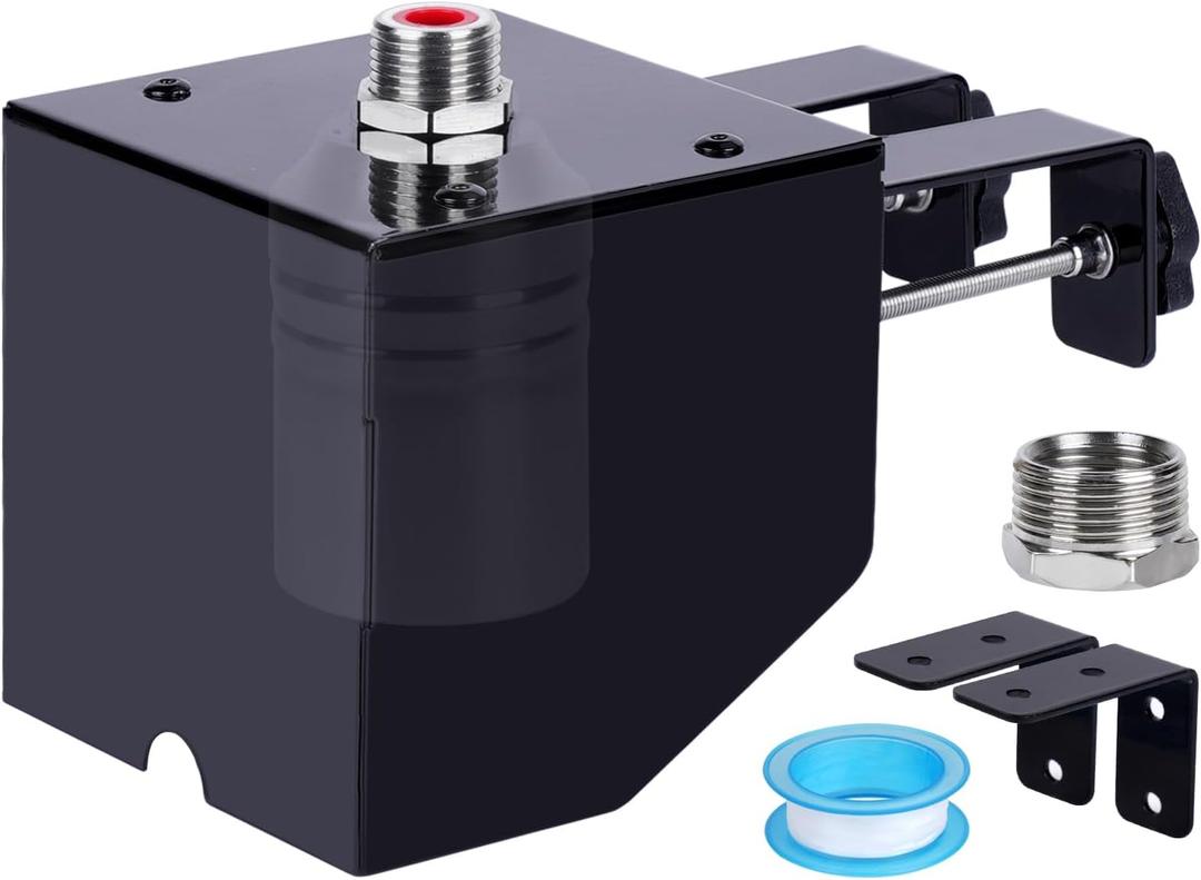Water Trough Float Valve for Stock Tank, Stock Water Tank Float Valve, Fully Automatic Water Level Control Float Valve for Ponds, Aquariums, Livestock Water Trough, Hydroponics and Reservoir