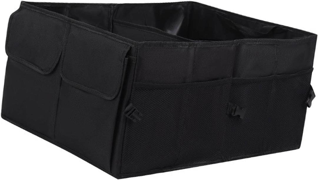 Car Trunk Storage Bag Large Capacity Foldable Oxford Fabric Car Storage Box for Shopping Camping