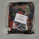 Gardenwed Women's Floral Wide Leg Jumpsuit, Ruffle Short Sleeve Square Neck Summer Casual Palazzo Romper with Pockets (Medium)