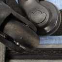 Expandable Premium Pet Carrier on Wheels- Two Sided Expandable Rolling Carrier- Designed for Dogs & Cats- Extra Spacious Soft Lined Carrier! (Grey and Blue