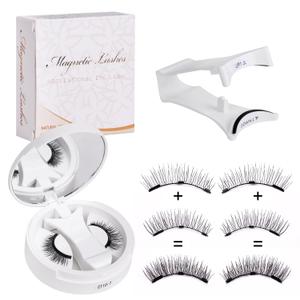 Exquisite Look Magnetic Eyelashes with Applicator  Reusable, No-Glue Magnetic Lashes, Soft and Lightweight Lash Kit, Easy to Apply and Remove, Beginner-Friendly Magnetic Eyelashes
