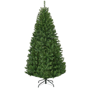 6-ft Pre-lit Artificial Christmas Tree with Multicolor LED Lights