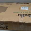 Ballu Mica Infrared Space Heater Indoor Use,Large Room Panel Heater with Programmable Thermostat,WiFi App Control,Portable Stand or Wall Mount,Energy Efficient Smart Quiet Heater,Work with Alexa,White