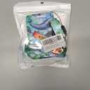 ID Badge Holder with Retractable and Detachable Lanyard, Cute Badge Reel Breakaway Lanyard with Carabiner Clip for Teachers, Nurses, Perfect Work and Office(Beautiful Green Mermaid Scales)