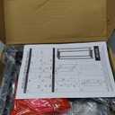 Dipion Extra Tall Plant Stand Indoor,40 Inch Plant Stands,2 Tier Metal Plant Stand with Heavy Duty Wood,Marble White and Black