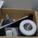 ZMISHIBO 48 inch Ceiling Fans with Lights and Remote/APP Control,Black Low Profile Ceiling Fan with Light,Quiet DC Motor,LED Dimmable, Modern Flush Mount Ceiling Fan for Bedroom Indoor/Outdoor Patio