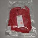 Gleeneat Lingerie Sets for Women Sexy Outfits Babydoll Bodysuit See Through Sheer Mesh Lace Boudoir 3 Piece Lingerie with Garter Belt Stockings Valentines Days Two Piece Red, Large 