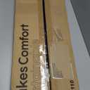 Easel Rolling TV Stand for 49-80 Inch TV Screen up to 110 LBS, Portable TV Stand with Wheels, Rolling TV Cart for Business, Office, School, Home, Black