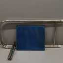 Storage Shelf Stainless Steel Heavy Duty Rack Side Shelving Table for Bathroom Bedroom Cabinets Bath Kitchen Countertop(3-Storey heightened [with Three pallets])