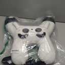 FOMO Finds Kids Car Sleeping Pillow - X-Shaped Plush Animal for Neck & Back Support - Hands & Seat Belt Slot - Machine Washable & Compressible - Perfect for Car, Plane, Train, Boat & More - White