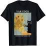 Funny Van Gogh Sunflowers Cat Meme Van Gogh Art Graphic TShirt S