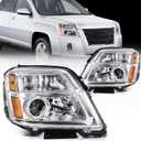 ECCPP Headlight Assembly for GMC Terrain 2010-2015 Driver and Passenger Side Headlamps