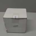 Ceramic Raised Cat Bowl, Cat Food Bowls Elevated Tilted, Ceramic Pet Bowl Whisker Friendly, Anti Vomit & Reduce Neck Burden for Food and Water (Cream-White)