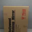 COOLJEEN Vanity Mirror with Lights, 23" x 18" LED Makeup Mirror, Lighted Makeup Mirror with 3 Color Modes, Detachable 10x Magnification and USB Charging, Tabletop & Wall-Mounted