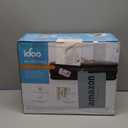 iDOO Twin Air Mattress with Built in Pump, 18" Raised Compact Blow up Mattress, Inflatable Mattress for Camping Guest Home, Portable Travel Air Bed, 2-Min Quick Inflation Deflation, Colchon inflable (Grey)