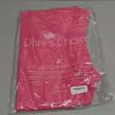 Basic Solid Stretchy Cotton High Waist A-line Flared Casual Skater Mini Skirt (Small, French Rose)