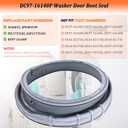 Upgraded DC97-16140P DC97-19755A Washer Door Boot Seal Compatible with Samsung Washing Machine Door Bellow Boot Gasket Replaces AP6002538 PS11735181 EAP11735181