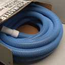 Poolmaster 33430 Heavy Duty In-Ground Pool Vacuum Hose With Swivel Cuff, 1-1/2-Inch by 30-Feet,Neutral