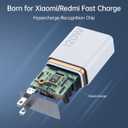 120W for Xiaomi Charger Hypercharge Fast Wall Charger 100W 90W for Xiaomi 17 15 14 13 12 14T 13T 12T 12s Pro Redmi Note K80 K70 K60 K50 Ultra 12 11T 11 Plus Black Shark 4 5 Poco X5 F4 Gt 5ft 6A Cable