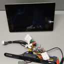 10in Double Din Car Stereo with Rotatable Touch Screen Support Wireless Carplay Android Auto Android 13 Audio Receiver Bluetooth Radio with Mirror Link SWC + Backup Camera