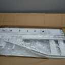 Lauren&Harold Golf Bag Organizer Garage Storage, Golf Storage Rack Stand Fits 2 Golf Bags, Golf Clubs and Other Golfing Equipment Accessories, Golf Organizer for Garage, Club, Shed, Basement (Large, White)