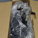 Brightever LED Outdoor String Lights 100FT Patio Lights with 52 Shatterproof ST38 Vintage Edison Bulbs, Outside Hanging Light Waterproof for Porch, Deck, Garden, Backyard, Balcony, 2700K Dimmable (100FT-Warm White, Black Wire)