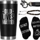 Birthday Gifts for MenChristmas Best for Dad Retirement Old Lives Still Matter Gifts for Him Grandpa Uncle Unique Presents Ideas Tumbler Multitool