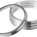 X AUTOHAUX 4pcs OD 110mm to ID 100mm Aluminum Alloy Car Hub Centric Rings Wheel Bore Center Spacer