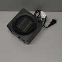 Gaiatop Mini Space Heater, Lightweight PTC Ceramic Fast Heating 500W Energy Efficient for Indoor Use, Overheating & 45 Tip-Over Protection, Portable Desk Electric Heaters for Office Home Black