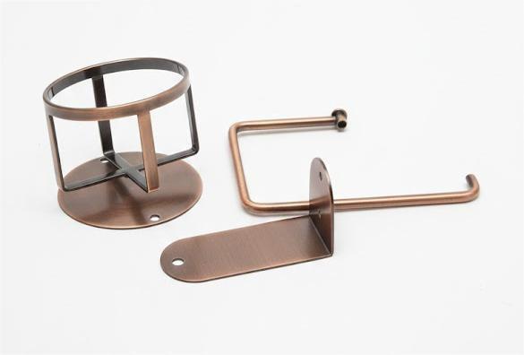 1Pcs Vintage Towel Ring with Candle Holder Vintage Bathroom Accessories with Holder Towel Hook Unique Antique Rustic Candle Holder Towel Holder Bathroom Wall Sturdy Towel Ring(Antique