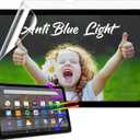 IPROKKO 2 Pack Anti-Blue Light Screen Protector for Fire Max 11 Tablet (11 inch) Anti Glare Screen Film, Fire Max Stylus Pen Compatible