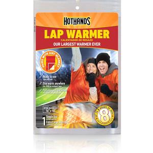 2 Pcs Lap Warmers Largest Warmers with Adhesive Backing 16" x 10" Disposable Air Activated Heat Packs 8 Hours Long Lasting Camping Outdoor Sporting Events Cold Weather Gift Pairs Heat up