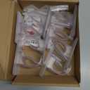 8PCS No Drill Curtain Rod Brackets, Self-Adhesive, Universal, Plastic & Stainless Steel, Wall Mount, Transparent