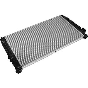 TRQ Radiator Assembly Aluminum Core Compatible with 99-04 Chrysler 300M 98-04 Concorde 99-01 LHS Dodge Intrepid CH3010292 CU2184