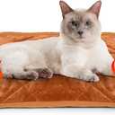 NAMOTEK Self-Warming Cat Bed Indoor/Outdoor Super Soft Self Heating Pet Mat Washable Thermal Pad for Cat & Dog 21x16 inch
