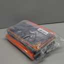 RUNCL Fishing Tackle Box - 360 Waterproof Tackle Trays, 3600 Fishing Tackle Box Organizer with Adjustable Dividers for Jigs Lures, Orange, 2 Pack