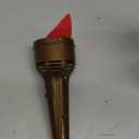 Fun Express 8" Flaming Torch Plastic Light with Flickering Flame, Great Scene Setter Accessorie for Tiki, Halloween, Roman and Other Party Themes