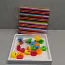 29 Pcs Day of the Dead DIY Shadow Box Craft Set Large 12 X12 Inch Ofrenda Memorial Shadow Box with Day of the Dead Banner Marigold Flowers Background Paper Simulation Butterflies (Multicolor)