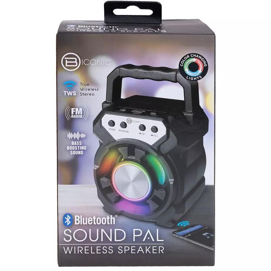 Biconic - Haut parleur bluetooth sans fils avec radion FM Sound Pal