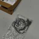 Amazon Basics Wired Earbuds with Microphone, in-Ear Headphones, USB-C, 4.2 ft Cable, S/M/L Ear Tips, Black